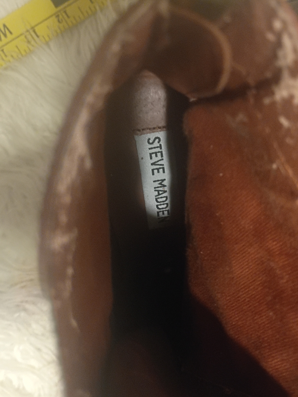 Steve Madden Brown Suede Ankle Boot